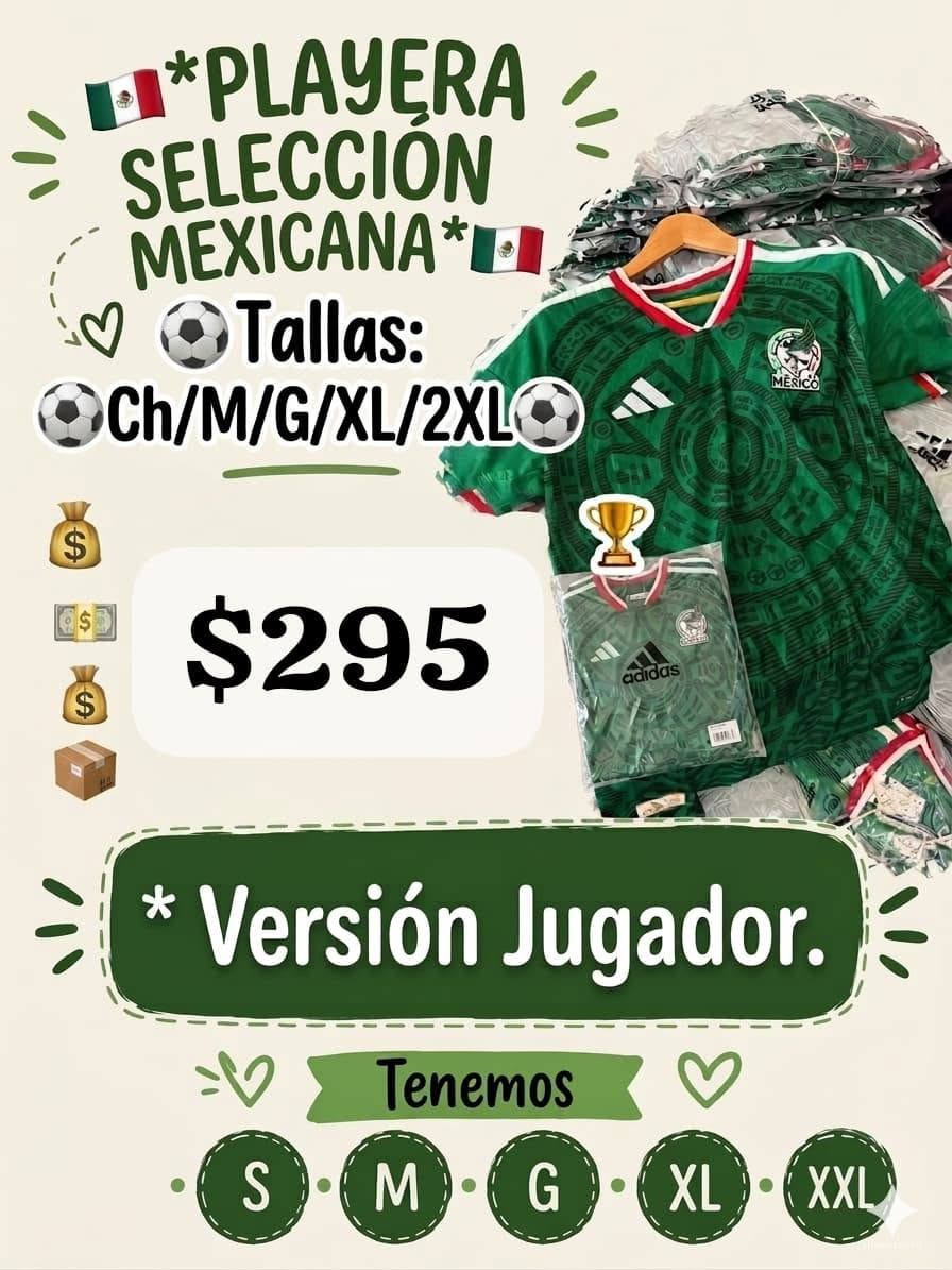 ⚽🇲🇽 Playeras de la Selección Mexicana en D' Moda 360