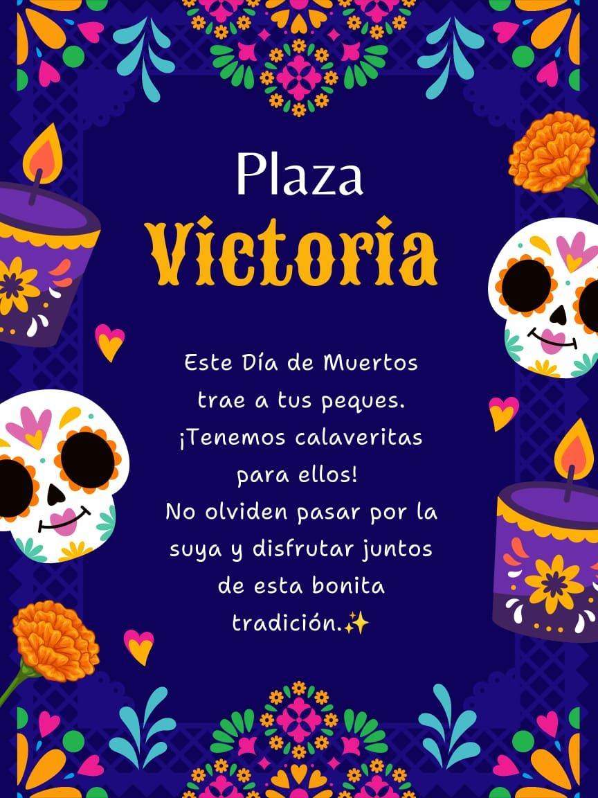 ¡Prepárate para Halloween en Plaza Victoria!