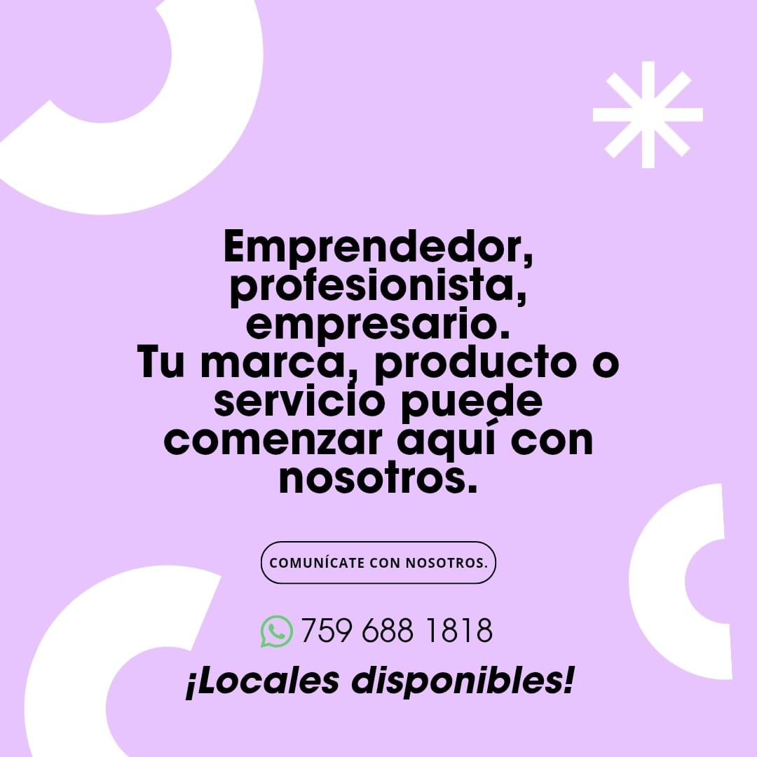 ¡Tu negocio en Plaza Victoria!